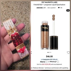 Pat McGrath FetishEYES Longwear Liquid Eyeshadow - Platinum Bronze